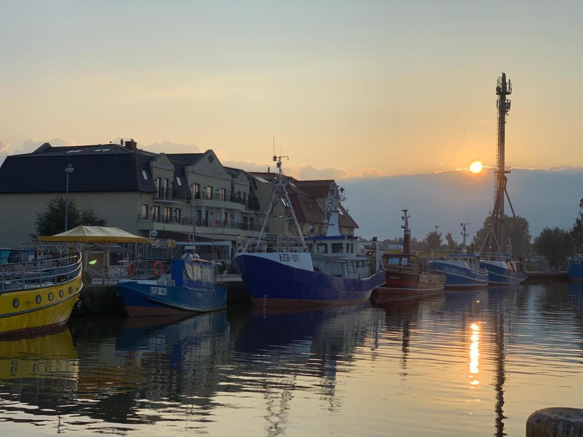 Pokoje Goscinne Ewela Łeba Esterno foto